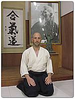 Javier Gil González - junto O-Sensei en Kumano Juku Dojo, Japón