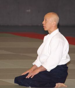 Hayato Osawa Shihan (7ºDan Aikikai) en Madrid, Abril de 2014