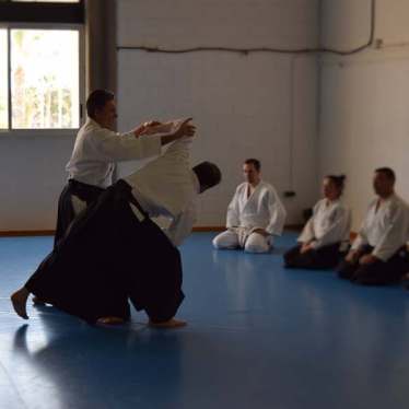 20160220 clase conjunta grupos Aikido Aikikai San Vicente - Universidad de Alicante y Dojo San Vicente - 007